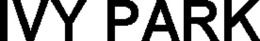 IVY PARK trademark