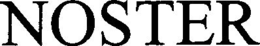 NOSTER trademark