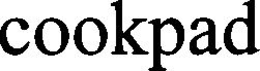 COOKPAD trademark