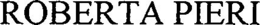 ROBERTA PIERI trademark