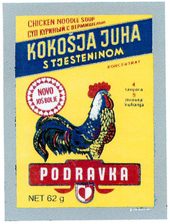 PODRAVKA CHICKEN NOODLE SOUP NOVO JOS BOLJE trademark