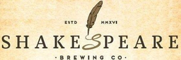 SHAKESPEARE · BREWING CO · ESTD MMXVI trademark