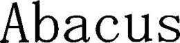 ABACUS trademark