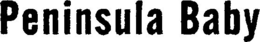 PENINSULA BABY trademark