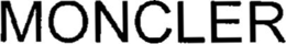 MONCLER trademark