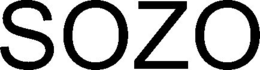 SOZO trademark