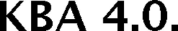 KBA 4.0. trademark