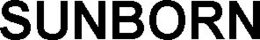 SUNBORN trademark