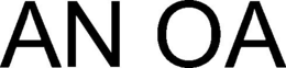 AN OA trademark