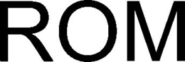 ROM trademark