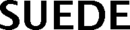 SUEDE trademark