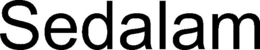 SEDALAM trademark
