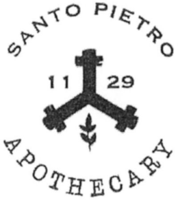 SANTO PIETRO APOTHECARY 11 29 trademark