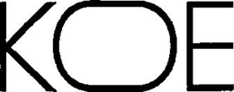 KOE trademark