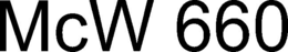 MCW 660 trademark