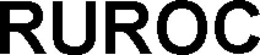 RUROC trademark