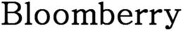 BLOOMBERRY trademark
