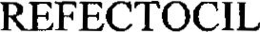 REFECTOCIL trademark