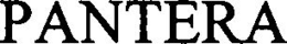 PANTERA trademark