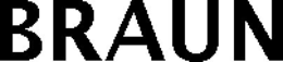 BRAUN trademark