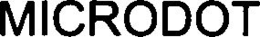 MICRODOT trademark