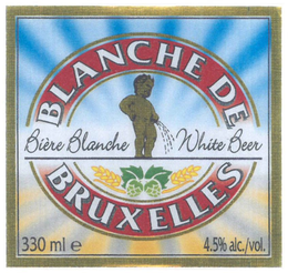BLANCHE DE BRUXELLES BIÈRE BLANCHE WHITE BEER trademark