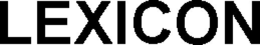 LEXICON trademark
