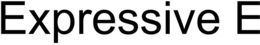 EXPRESSIVE E trademark