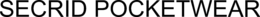 SECRID POCKETWEAR trademark