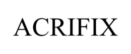 ACRIFIX trademark
