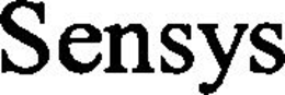 SENSYS trademark