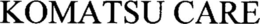 KOMATSU CARE trademark