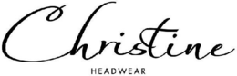 CHRISTINE HEADWEAR trademark