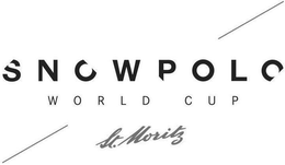 SNOWPOLO WORLD CUP ST. MORITZ trademark