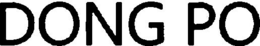 DONG PO trademark