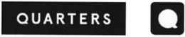 QUARTERS trademark