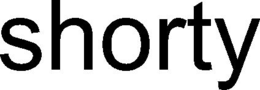SHORTY trademark