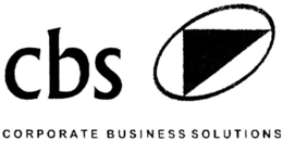 CBS CORPORATE BUSINESS SOLUTIONS trademark