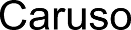 CARUSO trademark