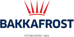 BAKKAFROST ESTABLISHED 1968 trademark