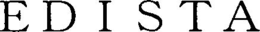 EDISTA trademark