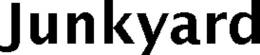 JUNKYARD trademark