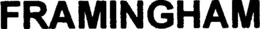 FRAMINGHAM trademark
