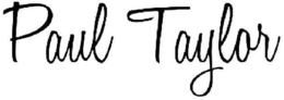 PAUL TAYLOR trademark