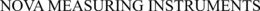 NOVA MEASURING INSTRUMENTS trademark
