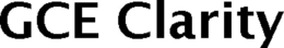 GCE CLARITY trademark