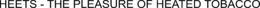 HEETS - THE PLEASURE OF HEATED TOBACCO trademark