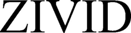 ZIVID trademark