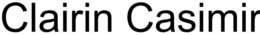 CLAIRIN CASIMIR trademark