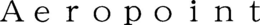 AEROPOINT trademark